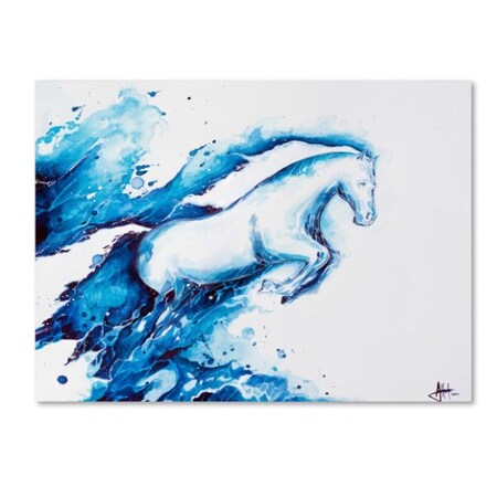 Trademark Fine Art Marc Allante 'Ride the Lightning' Canvas Art, 35x47 ALI5856-C3547GG